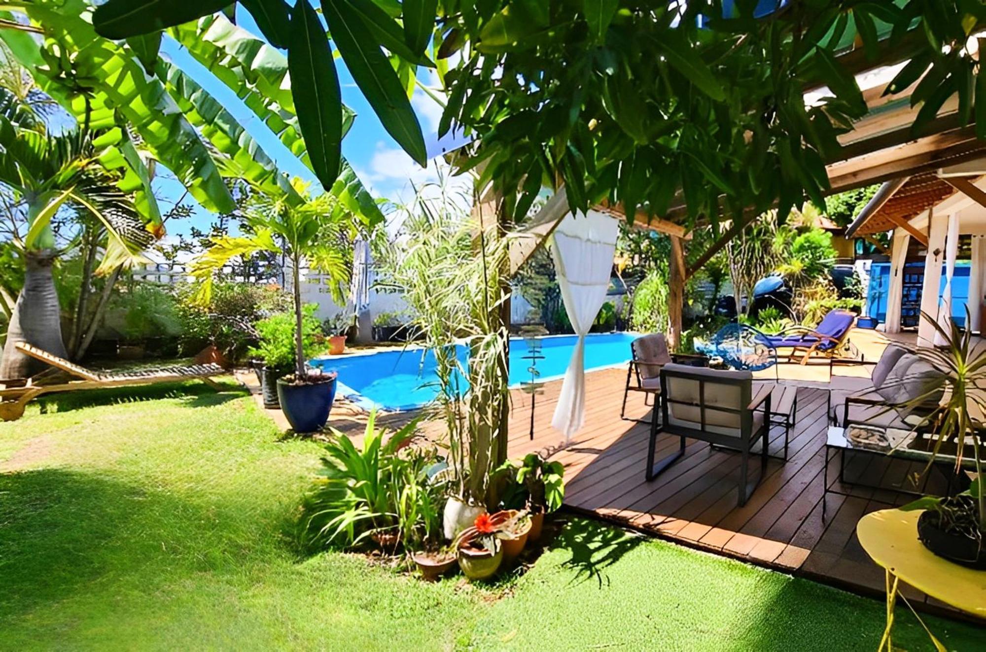 Ti Case Fleurie * Piscine * Jardin Tropical Saint-Leu Exterior foto